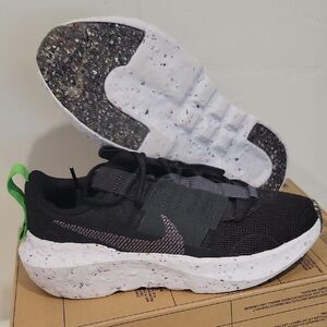 Womens Nike Crater Impact Sneakers - Black/Gray CW2386 001 size 7